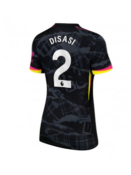 Chelsea Axel Disasi #2 Ausweichtrikot für Frauen 2024-25 Kurzarm